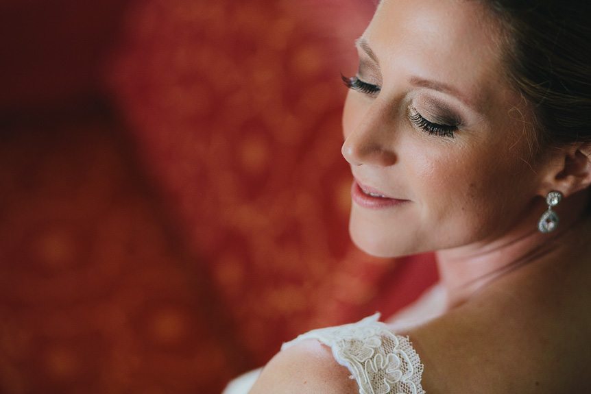 The beautiful bride as photographed by Kitchener-Waterloo fine art wedding photographer before their Three Bridges Banquet Hall Wedding.