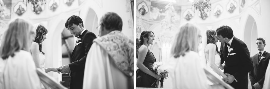 The bride and groom becomes one by Cambridge Documentary Wedding Photographer.