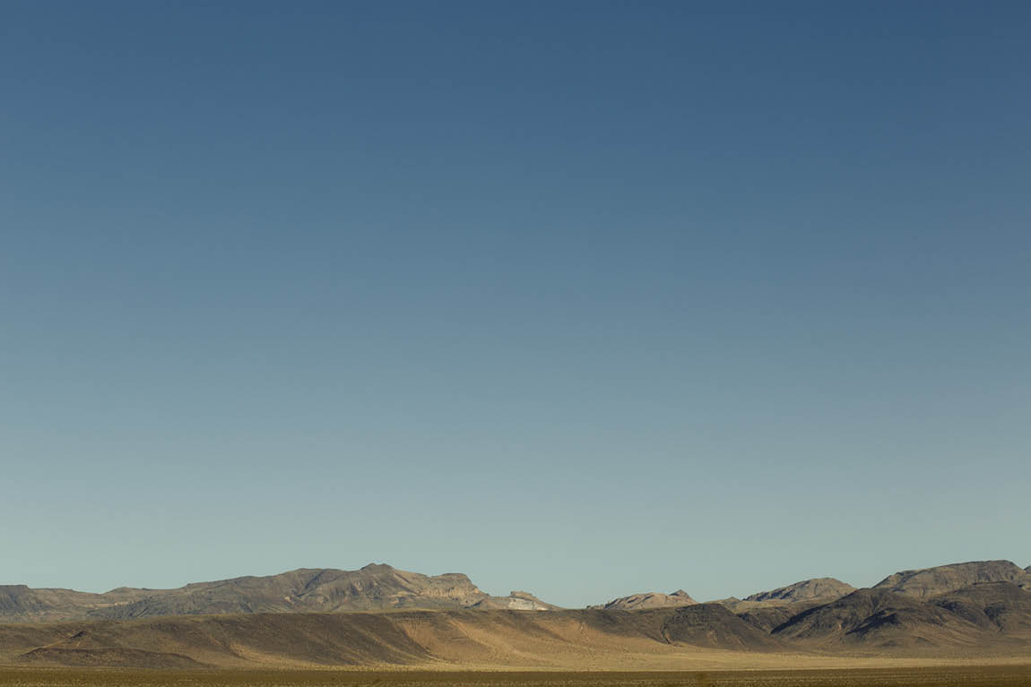 Toronto photographer photographs a Nevada landscape in the desert.