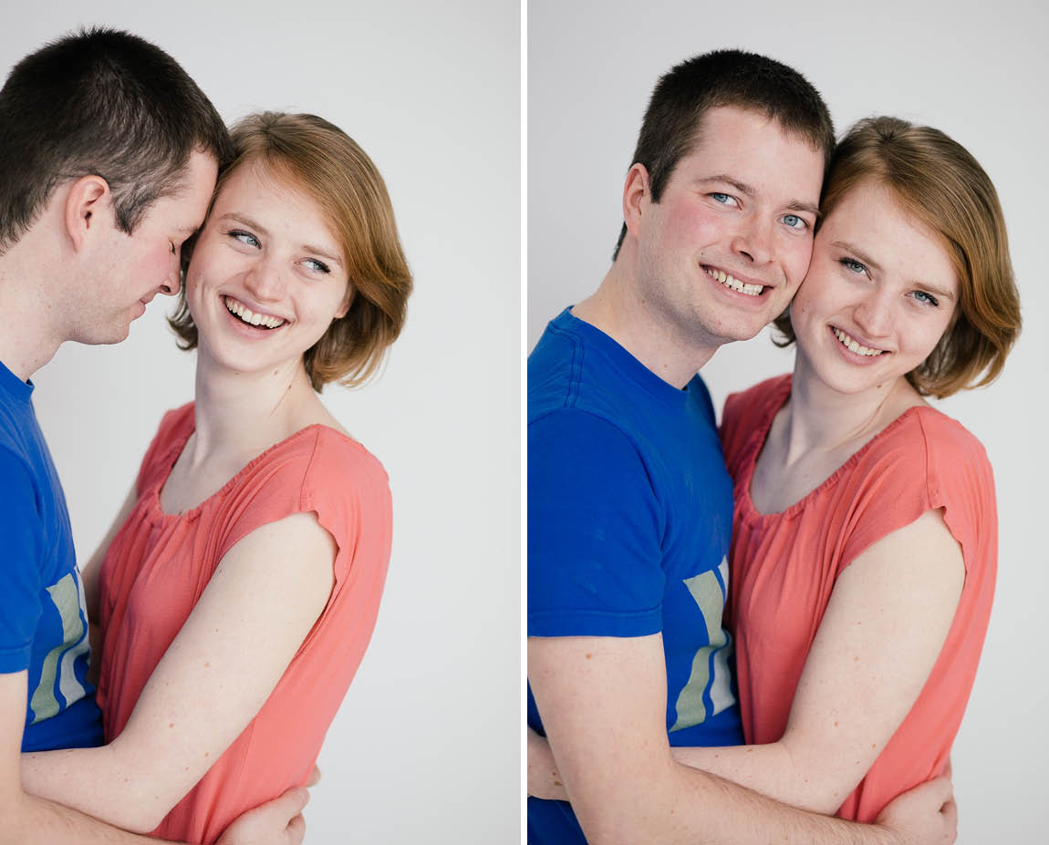 Portraits at an engagement session by Toronto wedding photographer.
