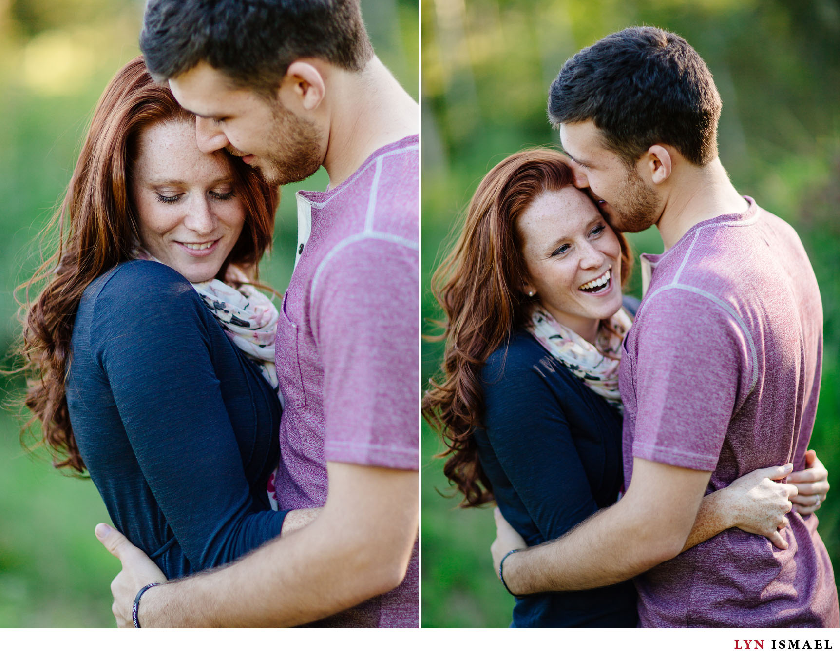 A romantic engagement session in Listowel, Ontario