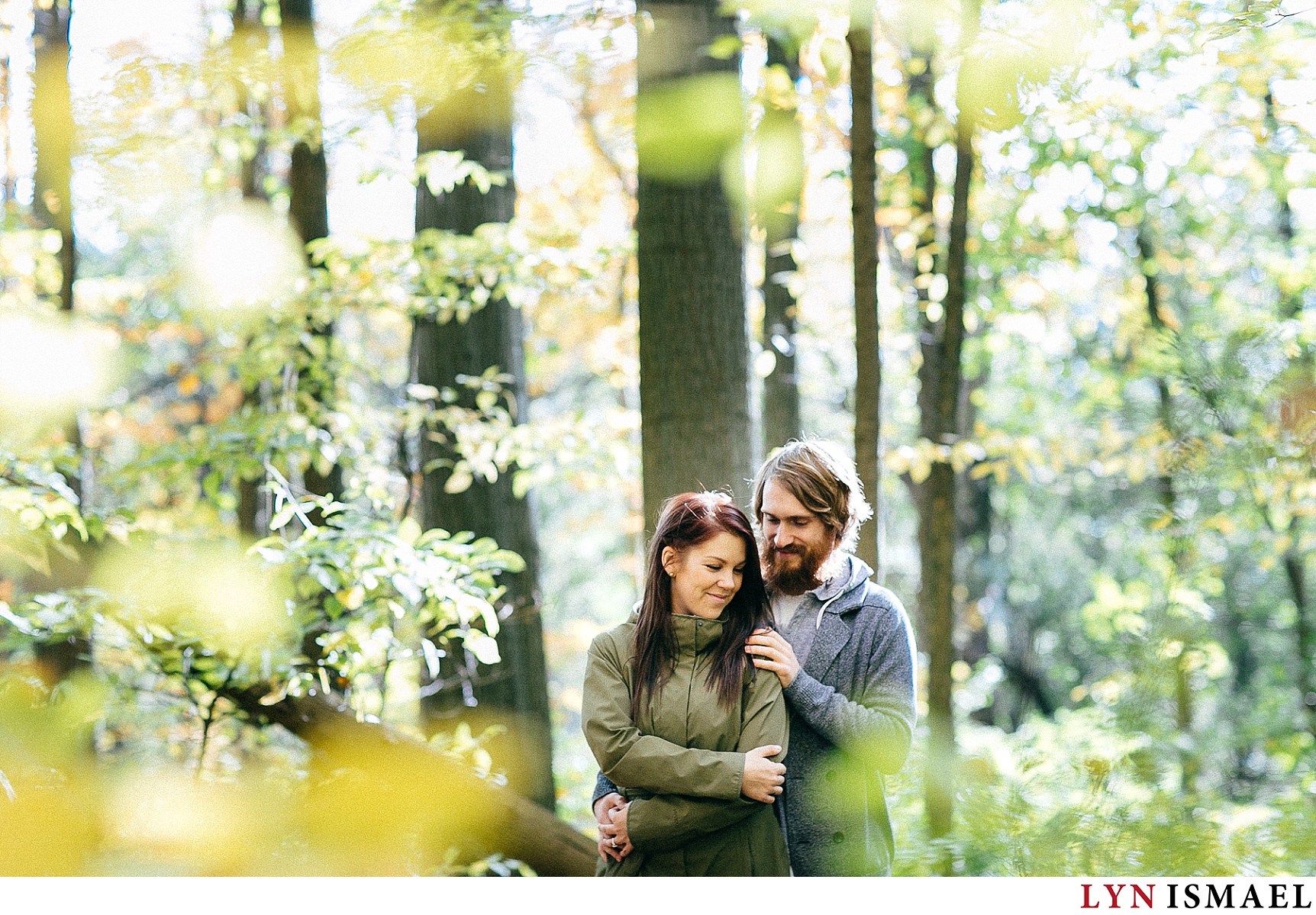 Contemporary engagement session in Waterloo.