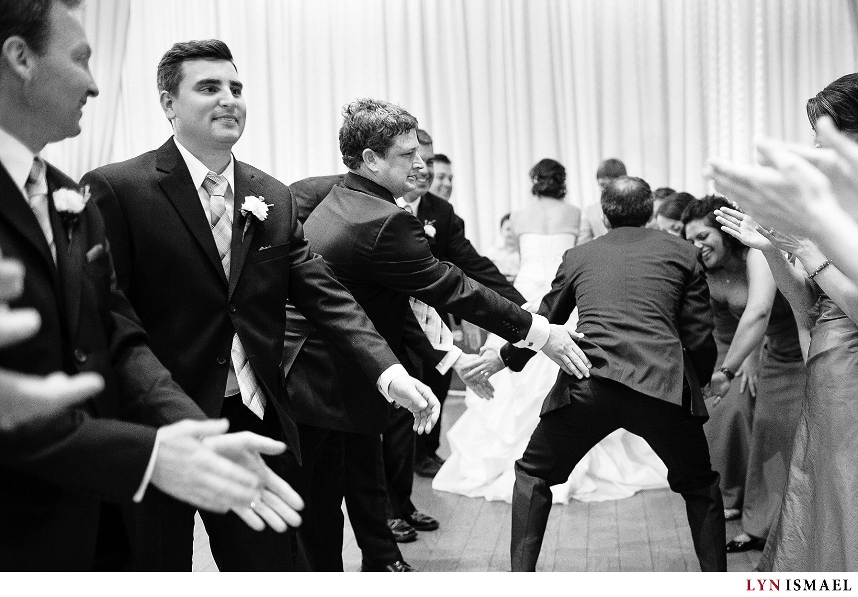 A funny moment at a wedding in Waterloo.