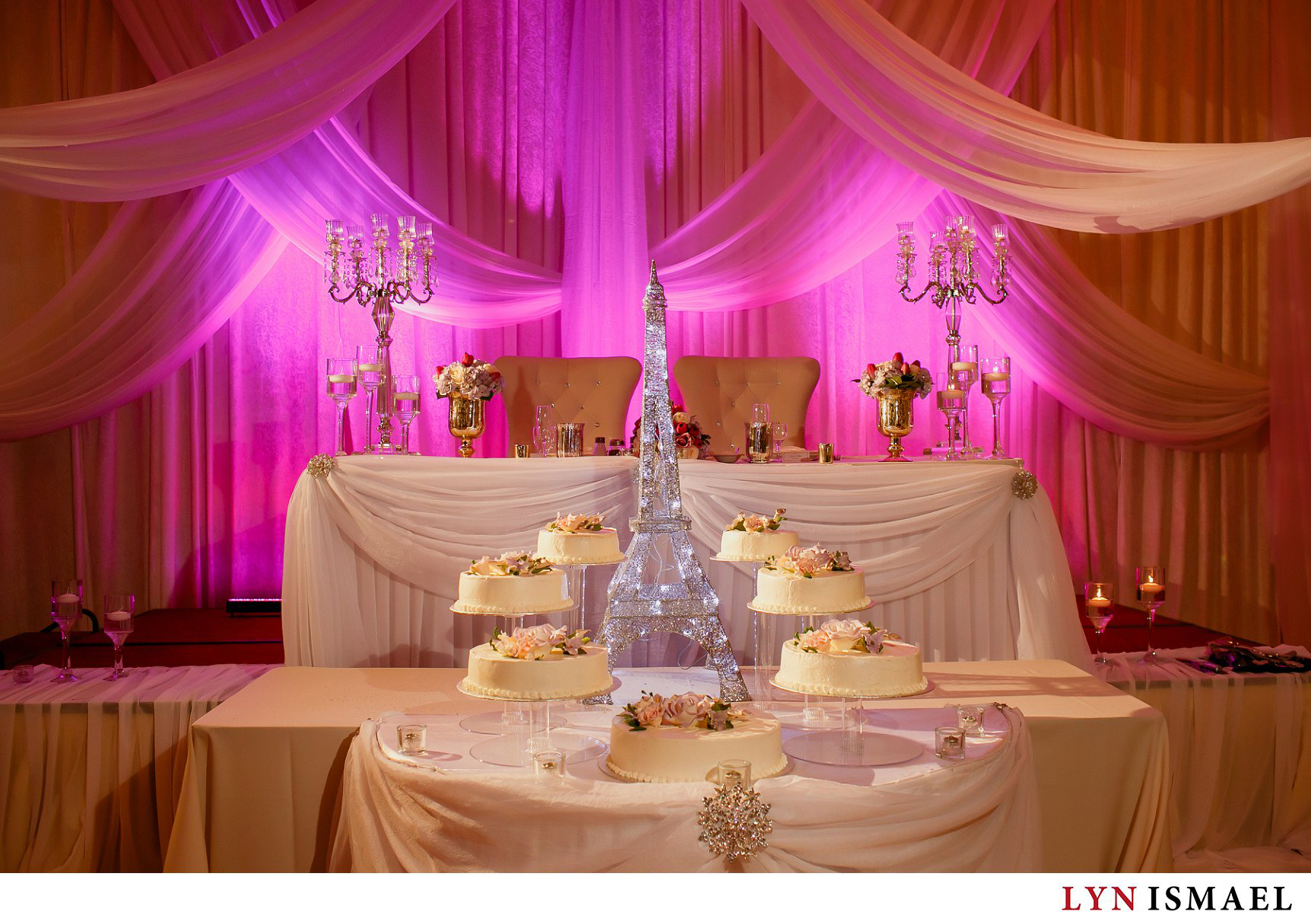 Paris themed wedding at the Grand Victorian Convention Centre