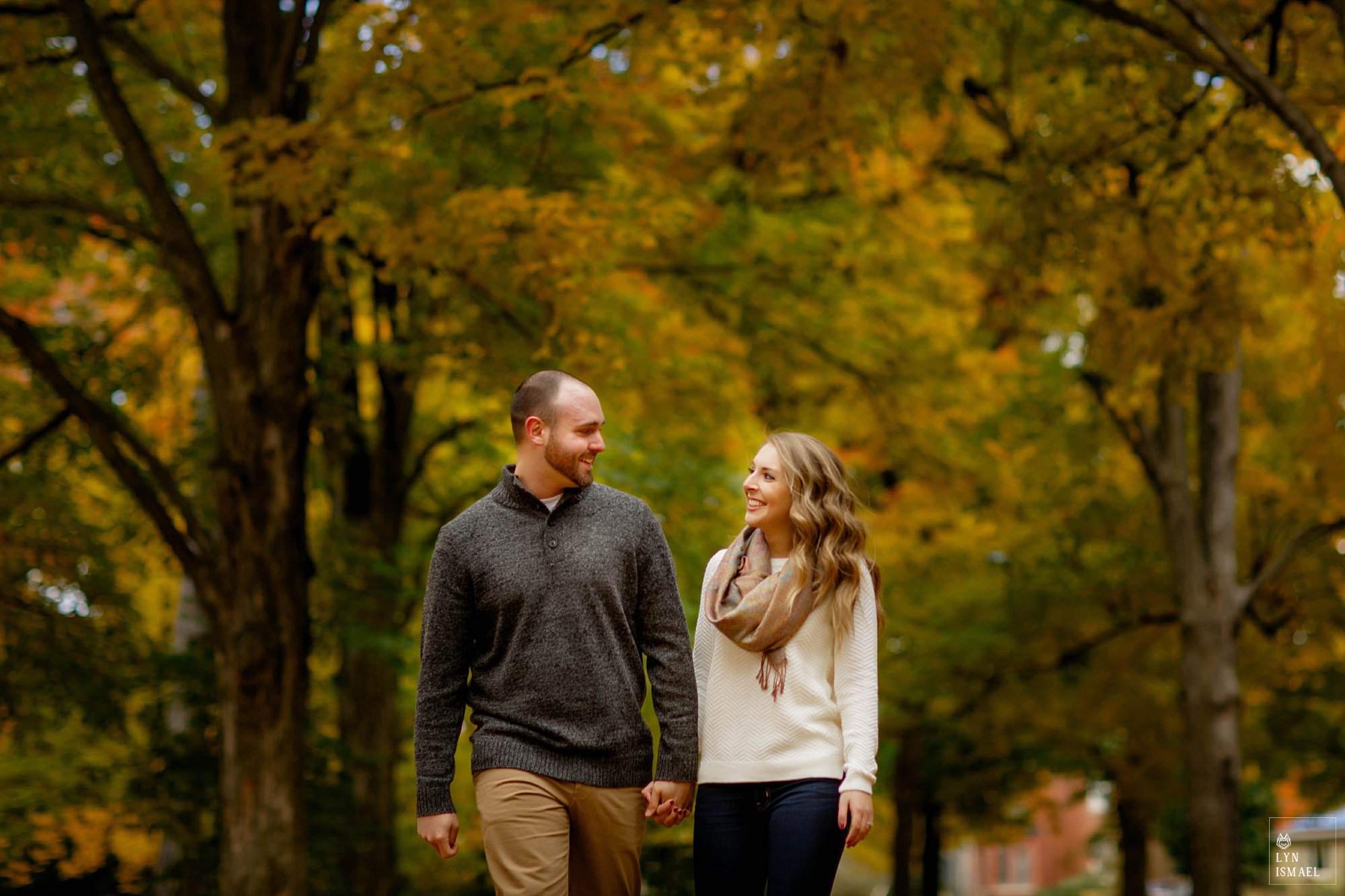Fall Engagement Photos in Guelph
