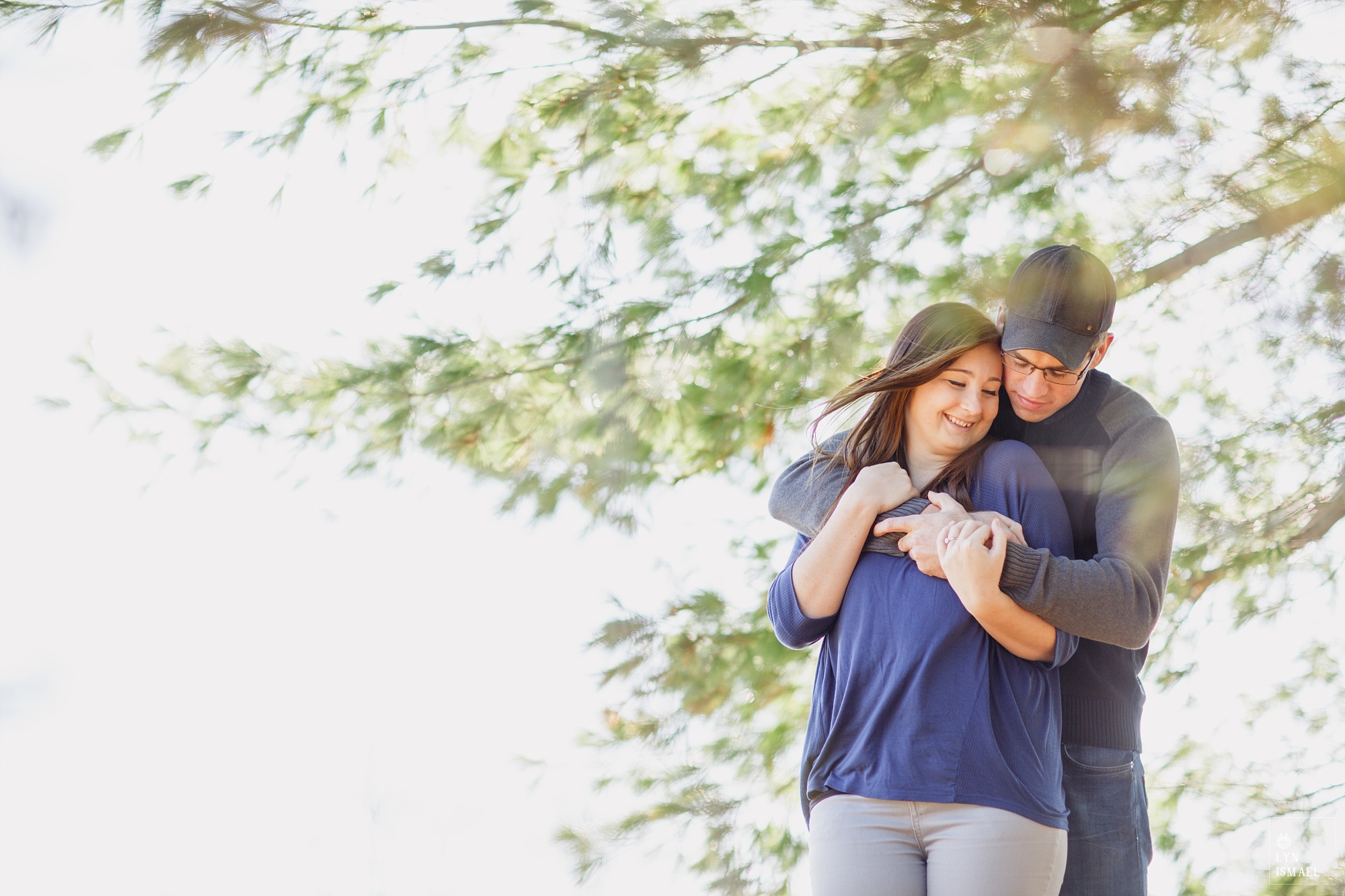 Melissa and Cory's engagement session at Snyder's Flats in Bloomindale, Ontario.